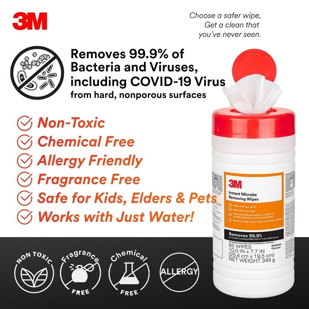 3M™ Microbe Removal Reinigungstücher