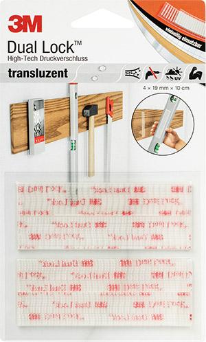 3M Dual Lock High-Tech Druckverschluss - Alternative zum Klettband