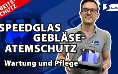 Jetzt als Video: Pflege und Wartung beim Speedglas Gebläseatemschutz