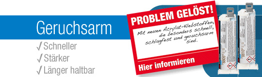 2K-Konstruktionsklebstoffe auf Acrylatbasis – 4 neue von 3M 2K-Konstruktionsklebstoffe auf Acrylatbasis – 4 neue von 3M